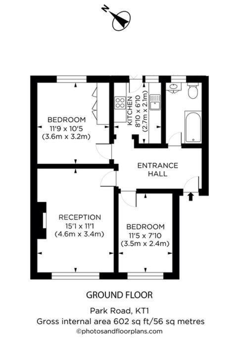 2 Bed Flat - Sw London With Parking Teddington